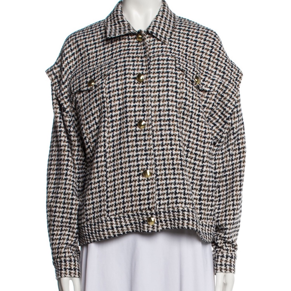 Intermix Kili Tweed Houndstooth Women's Jacket